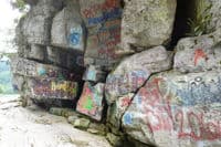 Graffiti at Eagle Falls