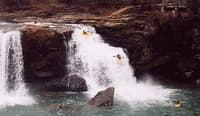 (RM) Running Little River Canyon Falls