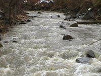 Typical boogie water found on Pimmit Run.