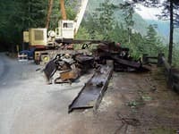 Bridge Drop debris removal