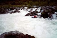 Below Rainie Falls