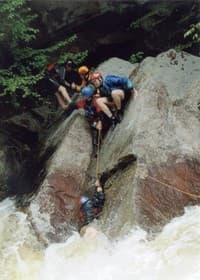 Rescue at Moshier Falls