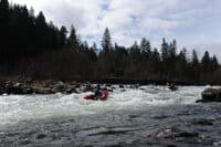 Rapids on the Lower Hood