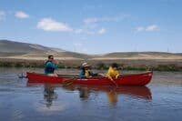 Canoeing on the Yakima River