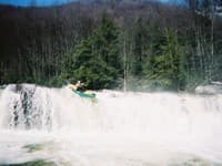 Canoeing High Falls