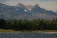 Glacier National Park is a spectacular backdrop of the whole trip