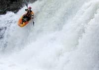 Boyd Huckin' Graves Creek Falls