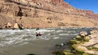 Newly Forming Gypsum Rapid