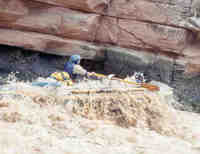 Raft at Upset Rapid