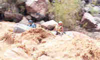 Raft at Horn Creek