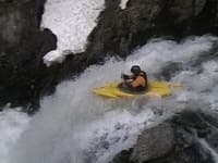 Off the lip....