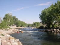 Salida slalom course