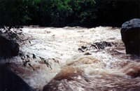 The 'Calmer' water below Suicide