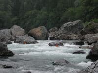 Looking Back Upstream at Boulder Drop