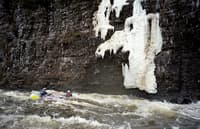 Ice formations, Fish Creek