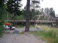 Sauk Praire Bridge access
