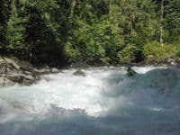Jennie on the Cascade