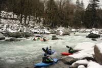 Looking Upstream from the Bottom of Boulder Drop