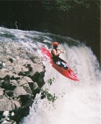 Van running the 14 foot