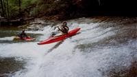 Dave Wilson at the Second Drop of Friendly Falls