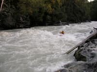Rapid in the Sluice Box