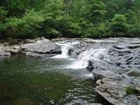 Pinning rock/slot in last slide before 7ft falls