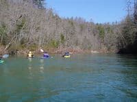 Paddling Barnett to Jett