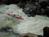 Tunnel Falls race line