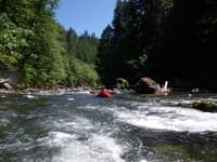 Unnamed rapid in the sun