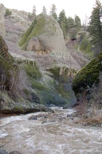 Basalt Spires on the Little Potlatch