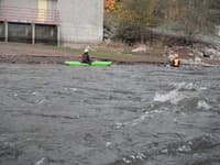 Bottom of "Lake Rapid", just before "Dam Rapid"