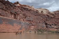 Canoe on Labyrinth Canyon