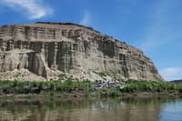 White Chalk Cliff Bluffs