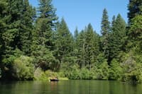 Paddling out on the Reservoir