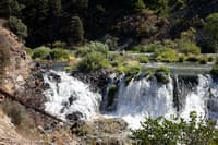 Pit Falls, right side portage & scouting route