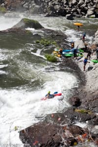 Pit Falls, Portage after Right Side Slide