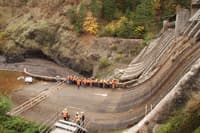 Northwestern Reservoir drains