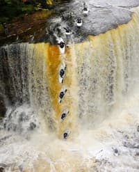 How to Kayak Over Tahquamenon Falls