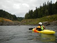 Approaching Elwha Canyon