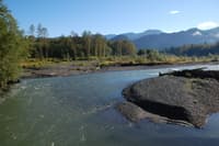 North Fork above confluence