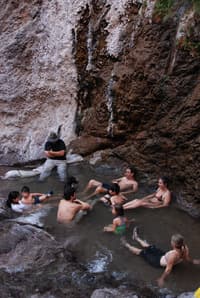 Hot Springs in Boy Scout Canyon