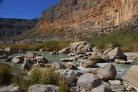 Upper Madison Falls, left line