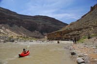 Ledge Rapid, Downstream View