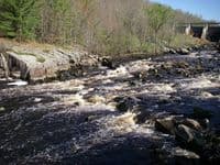 Top rapid - 800cfs in channel