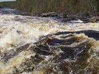 Ledge at 2000cfs in channel