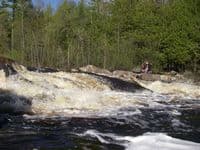 Ledge at 1800cfs in channel