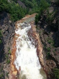 Aerial of Echo Rapids