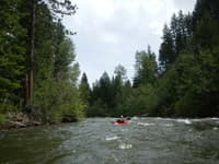 Rapids on the upper section