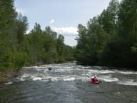 rapid below fish weir