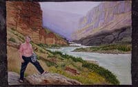 Griff Gilbert at Deer Creek in the Canyon